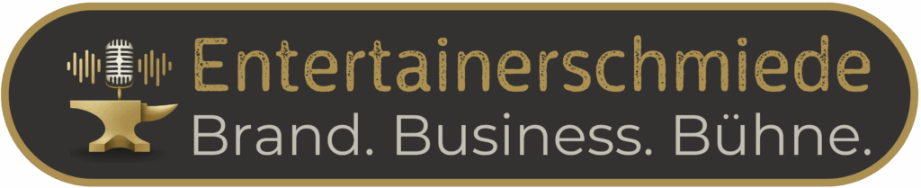 entertainerschmiede brand business bühne