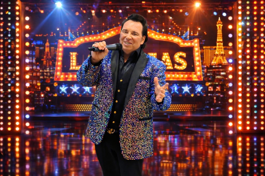 King Eddy als Mr. Vegas